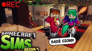 WKRADLIŚMY SIĘ DO DOMU SĄSIADA W MINECRAFT SIMS przez przypadek [upl. by Amadis]