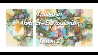 Abstract Diptych  Watercolor Lesson with Karlyn Holman [upl. by Mok483]