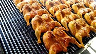 cómo asar pollo al carbón estilo Michoacán 🤠 tips para un asado jugoso 💪 [upl. by Rondon452]