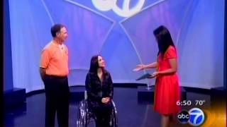 Auti Angels Wheelchair Dancing Featured on ABC in Chicago [upl. by Aibos561]