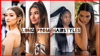 Wow😍 Amazing amp Stylish Long Prom Hair Designs 2024 [upl. by Gerianna934]