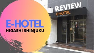 E Hotel Higashi Shinjuku Tokyo  REVIEW [upl. by Trstram]