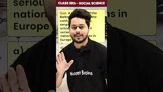 The Rise of Nationalism in Europe  MCQs class10 socialscience magnetbrains shorts [upl. by Giark]