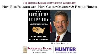 Senator Russ Feingold — The Constitution in Jeopardy [upl. by Haugen]