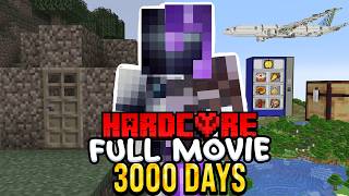 I Survived 3000 Days in Hardcore Minecraft FULL MOVIE [upl. by Glanti]