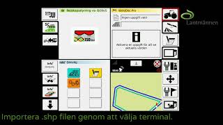 Import av tilldelningsfil Shape fil från Atfarm till Fendt Variotronic [upl. by Glyn]