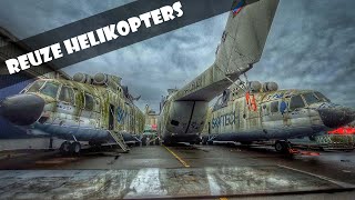 VERLATEN RUSSISCHE Mil Mi26 HELIKOPTERS in de HAVEN van ANTWERPEN  SPOOKHUIS Urbex 19 [upl. by Derfla]