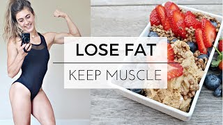 HOW I’M GETTING LEAN FOR SUMMER 2  WORKOUT AND DIET TO LOSE FAT AND KEEP MUSCLE [upl. by Aisatan]