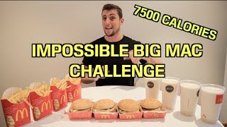 The IMPOSSIBLE Big Mac Challenge  Matt Stonies RECORD BEATEN [upl. by Vernice289]