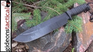 Ontario SP51 Knife Review Hall Of Champions [upl. by Ettenrahc]