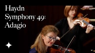 Haydn Symphony 49 quotLa Passionequot Adagio  Rachel Podger  Tafelmusik [upl. by Mill]