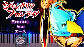 Shangri La Frontier Ending Piano Cover  Shangri La ED Ace Piano Tutorial [upl. by Enyahs400]