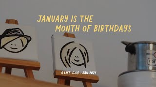 Singapore Daily Life Vlog  Back to Work amp January Birthdays [upl. by Ahsiyt686]