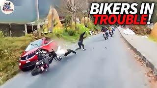 45 Crazy amp Dangerous Insane Motorcycle Crashes Moments  Best Of The Week [upl. by Harifaz]