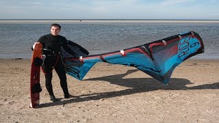 Kitesurf Session 1  The Beginning [upl. by Akehsal]