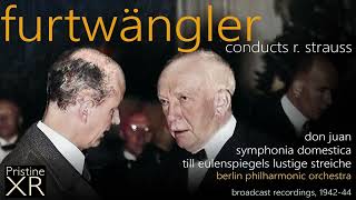 FURTWÄNGLER R Strauss  Symphonia Domestica Berlin Philharmonic 1944  PASC718 [upl. by Korns79]