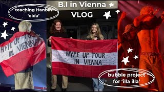 BI HYPE UP TOUR IN VIENNA  VLOG [upl. by Wilhide]