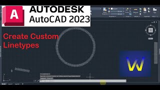 How to create your own custom Linetypes in AutoCAD using Lines Shapes and Text [upl. by Nerine]