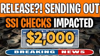 RELEASE SENDING OUT 2000 4TH STIMULUS CHECK FOR RECIPIENTS SOON SOCIAL SECURITY CHECKS IMPACTED [upl. by Eednac]