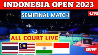 🔴LIVE  Chen Yu vs An Se Young Match  KAPAL API GROUP Indonesia Open 2023  Semifinal Match [upl. by Ivers]