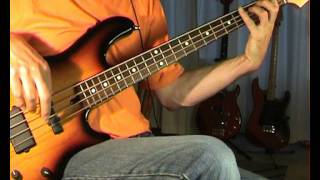 The Bee Gees  Staying Alive  Bass Cover [upl. by Eustasius761]