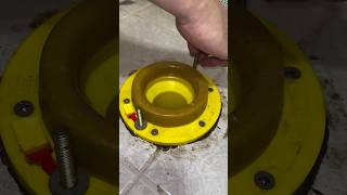 How to fix and replace bad toilet flange automobile copperpipes plumber plumbing nyc [upl. by Tala]