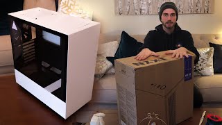 NZXT H510 Unboxing amp First Impressions [upl. by Hermine]