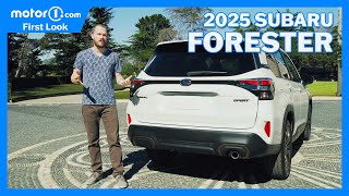 2025 Subaru Forester First Look Debut [upl. by Nwotna]