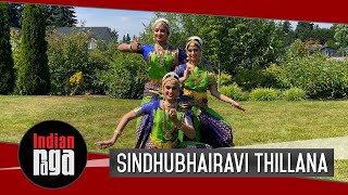 Sindhubhairavi Thillana  Bharatanatyam Dance [upl. by Abramo]