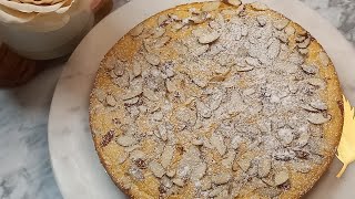 keto Almond cake  with no butter or baking powder glutenfree diabetic friendly [upl. by Olympie]