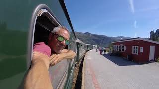 A JOURNEY ON THE FLÅM RAILWAY [upl. by Omissam219]