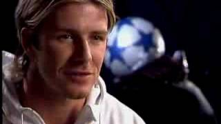 Interview With David Beckhamhis time in real madrid [upl. by Ailuig]