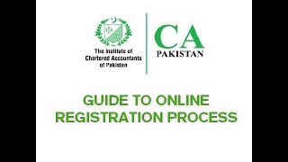 ICAP CA Online Registration Process Complete Guide [upl. by Epoh]