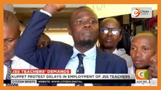 KUPPET protest delays in the employment of JSS teachers [upl. by Airod130]