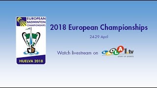 Rajiv Ouseph vs Jan O Jorgensen MS SF  European Cships 2018 [upl. by Downall]