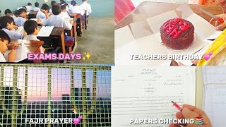 EXAMS VLOG📚  FULL DAY EXAMS ROUTINE✨️Birthday Celebrationvlog newvideo trending foryou exam [upl. by Icyak379]