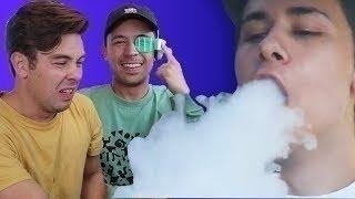 REACTING TO THATS CRINGE VAPE HOTBOX  MattySmokes [upl. by Ynwat]