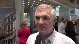 Daryl Keywood of Walthers DMC South Africa filmed at AIBTM 2011 [upl. by Orin]