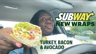 Subway Turkey Bacon amp Avocado Wrap  Food Review [upl. by Lawton]