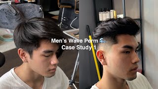 Case Study 1 Mens Wave Perm Stepbystep Perm amp Haircut Breakdown [upl. by Tenaj489]