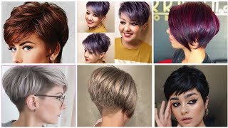 Top Trendy 27 Hair Dye Colors Ideas With Short Haircuts [upl. by Quar]