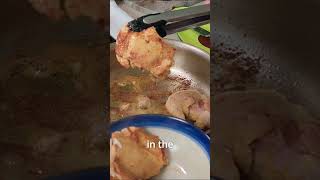 OnePot Spicy Pickle Brined Chicken amp Rice cooking recipes chickendinner lowfodmap ibs [upl. by Scrope]