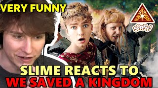 Slimecicle First Time Reaction to We Saved a Kingdom by Sorry Boys [upl. by Ydda]