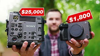 Sony FX30 vs 8K Cinema Camera Can you see the difference [upl. by Llertnac272]