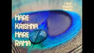 Hare Krishna Hare Rama  MahaMantra  1 Hour Daily Krisna Bhakti Meditation Song  Calming Music [upl. by Ane402]