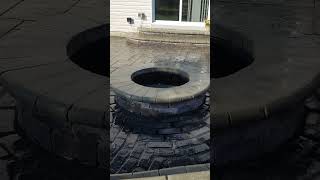 Incredible Fire Pit amp Backyard Patio  beforeandafter [upl. by Campbell]