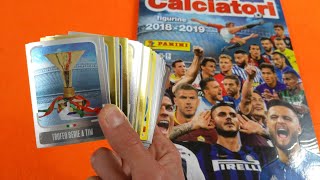 SECONDO ALBUM CALCIATORI PANINI 201819 COMPLETATO [upl. by Lovett]