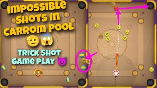 Impossible Trick Shot 🫡😱  Carrom Pool  Carrom Board [upl. by Leaw]