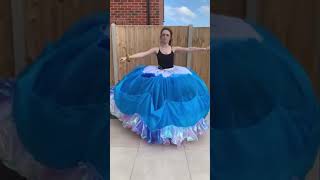 Putting 😍on Cinderellas Dress  viral Tik Tok video  part 2 [upl. by Shriver]