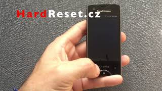 Sony Ericsson Xperia Ray ST18i  Factory Hard Reset [upl. by Incrocci]